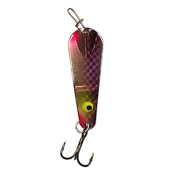 Custom Jigs&Spins Pro Series Slender Spoon. 1/4oz Gold Alewife