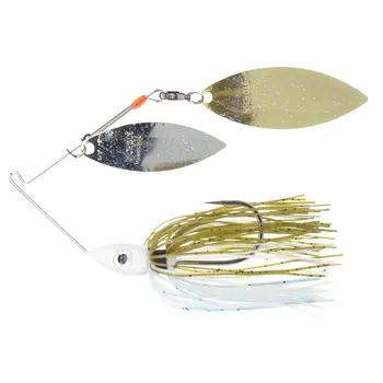 Nichols Pulsator Metal Flake 3/8oz Braxton's Olive Shad