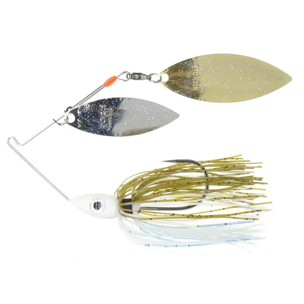 Nichols Pulsator Metal Flake 3/8oz Braxton's Olive Shad