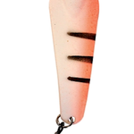 Custom Jigs&Spins Pro Glow Pro Series Slender Spoon. 1/46oz Green Glow Red Tiger Gold