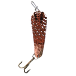 Custom Jigs&Spins Slender Spoon. 1/4oz Hammered Copper