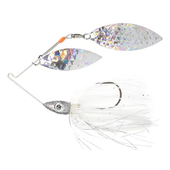 Nichols Pulsator Shattered Glass 1/2oz Green Crystal Shad. Double Willow