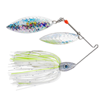 Nichols Pulsator Shattered Glass 1/2oz JT's Chartreuse Shad. Double Willow