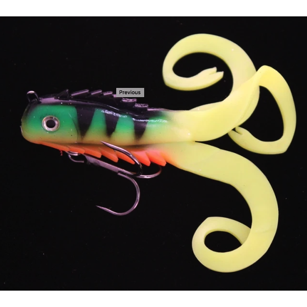 Chaos Tackle Medussa Micro Fire Tiger 2-pk