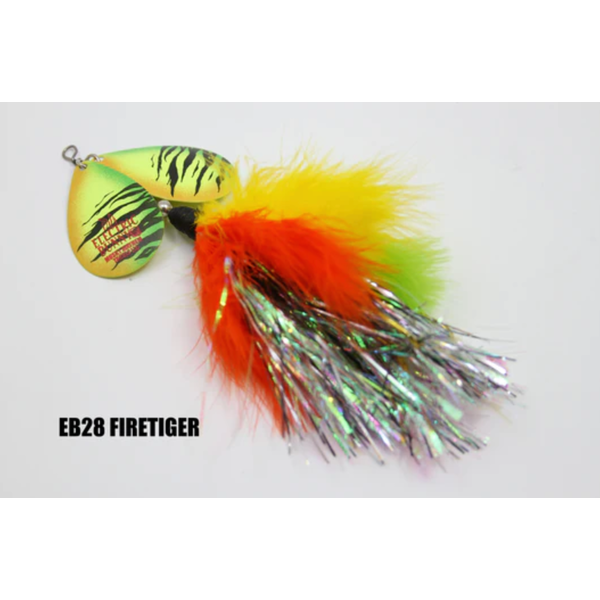 Musky Mayhem Tackle Electric Bunny. Firetiger