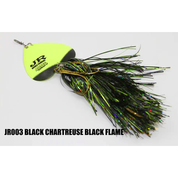 Musky Mayhem Tackle Jr Double CowGirl. Chart/Blk Flame