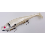 Musky Innovations Swimmin' Dawg 8" White