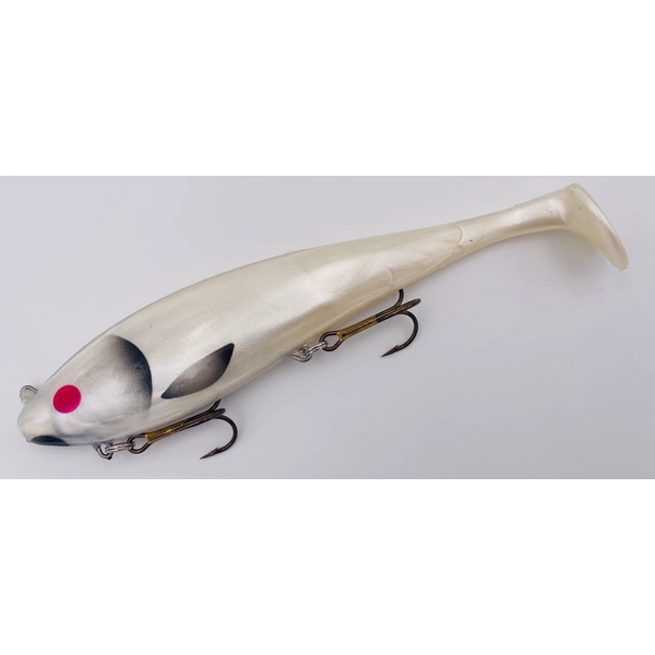 Musky Innovations Swimmin' Dawg 8" White