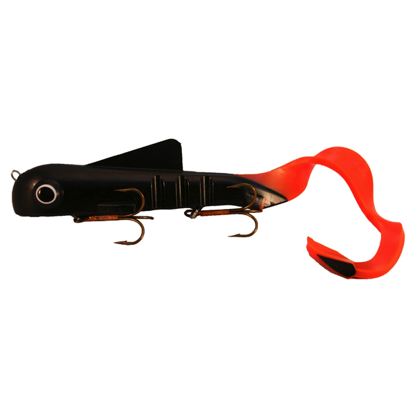 Musky Innovations Musky Innovations Regular Bull Dawg 9" Black/Orange