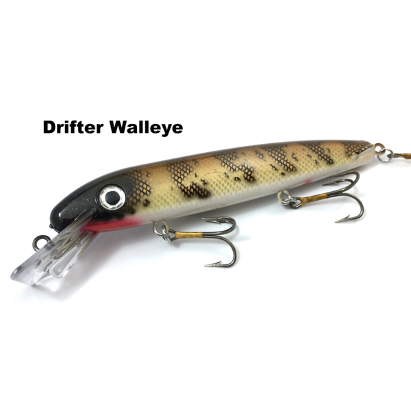 ERC Double D 9" Glitter Walleye