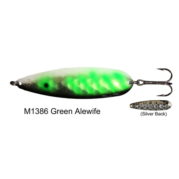 Dreamweaver Mag Spoon. Green Alewife