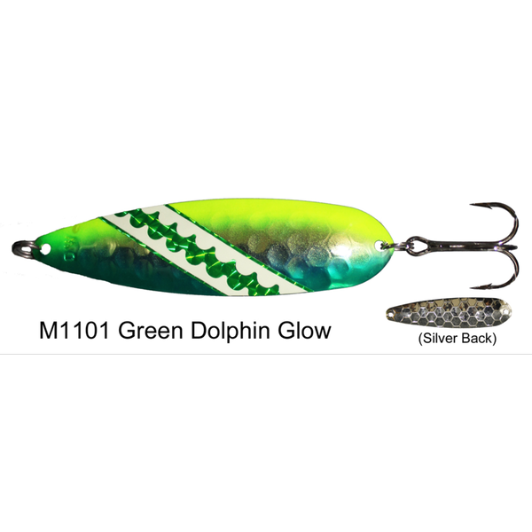 Dreamweaver Mag Spoon. Green Dolphin Glow
