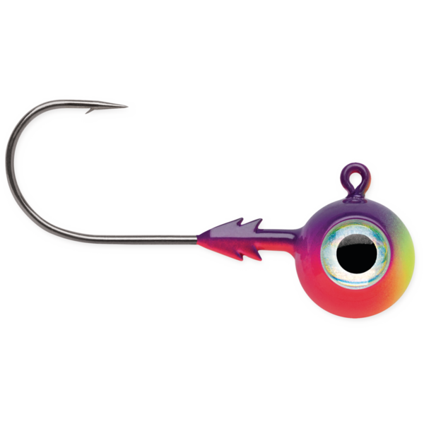 VMC Tungsten Neon Moon Eye Jig 3/16oz 2-pk