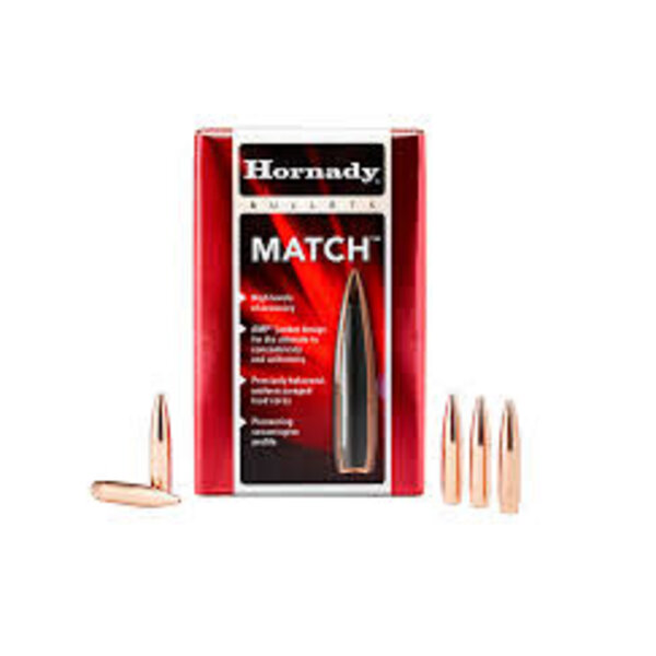 Hornady 22 Cal .224 75 gr BTHP Bullets Qty 100