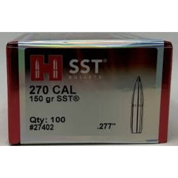 Hornady 270 CAL  150gr. .277" SST Bullets Qty 100