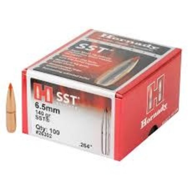 Hornady Hornady 6.5mm 140gr SST .264" Bullets Qty 100