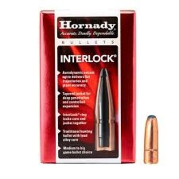 Hornady 30 Cal 150Gr SP InterLock .308" Bullets Qty 100
