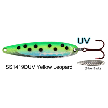 Dreamweaver Super Slim Spoon. DUV Yellow Leopard