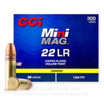 CCI Mini Mag 22 LR Ammo, 36 Gr, CPHP Troy Landry Signature "Choot Em" 300-Rounds