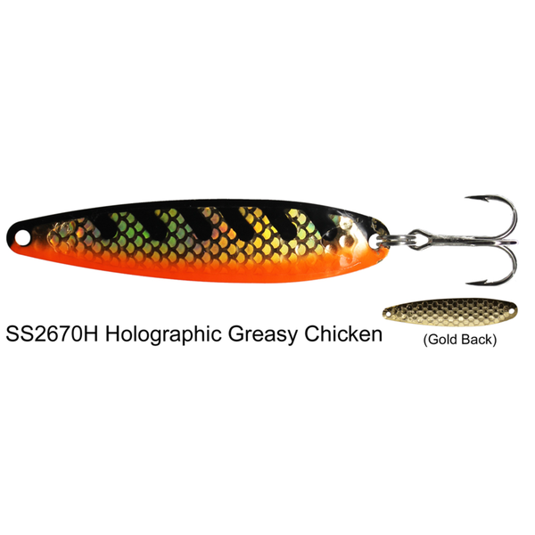 Dreamweaver Super Slim Spoon. Holo Greasy Chicken