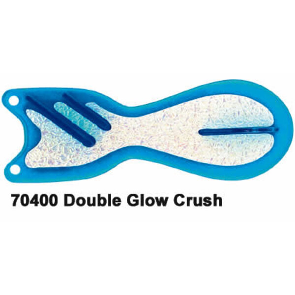 Dreamweaver Spin Doctor 8" Flasher Blue Double Crush