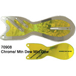 Dreamweaver Spin Doctor 8" Flasher Chrome Mountain Dew/Dew