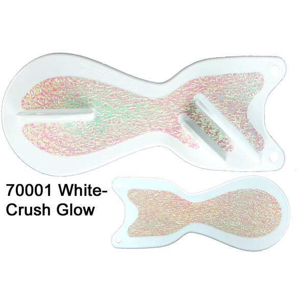 Dreamweaver Spin Doctor 6" Flasher White Crush/Crush