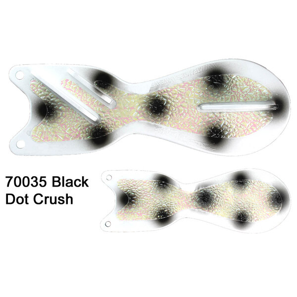 Dreamweaver Spin Doctor 6" Flasher Black Dot Crush