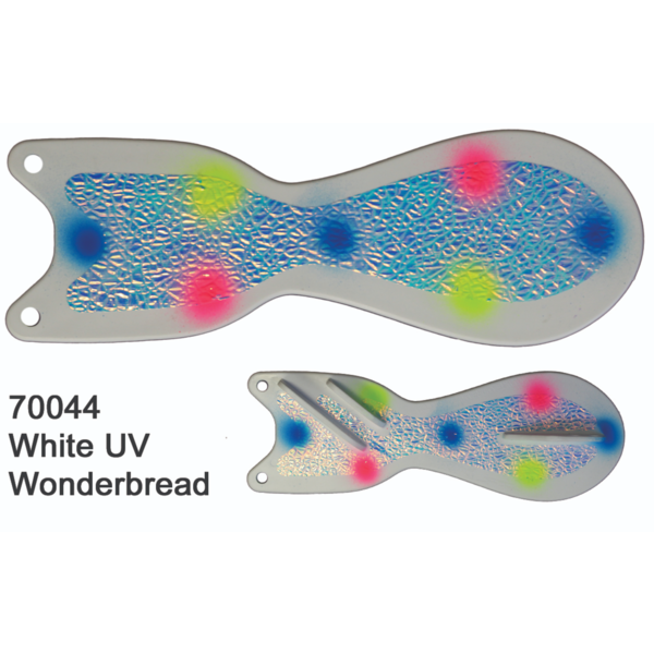 Dreamweaver Spin Doctor 8" Flasher White UV Wonderbread