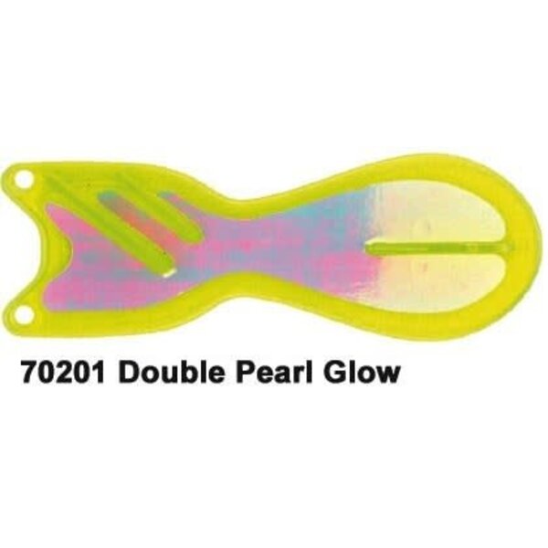 Dreamweaver Spin Doctor 8" Flasher Light Green Double Pearl Glow