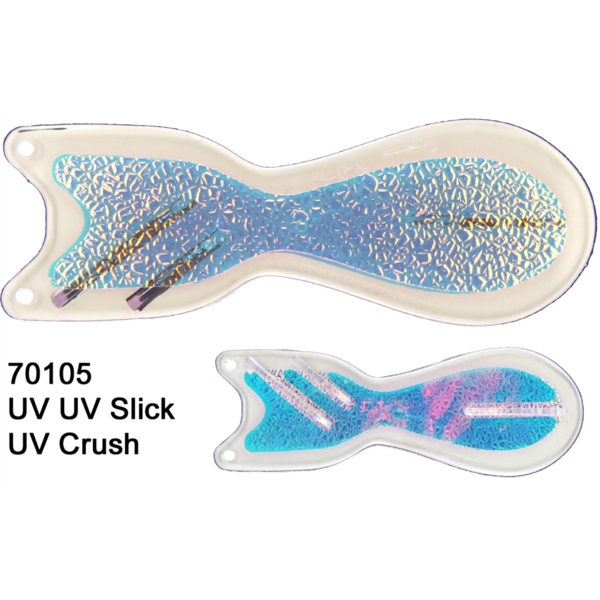 Dreamweaver Spin Doctor 8" Flasher UV Slick Crush