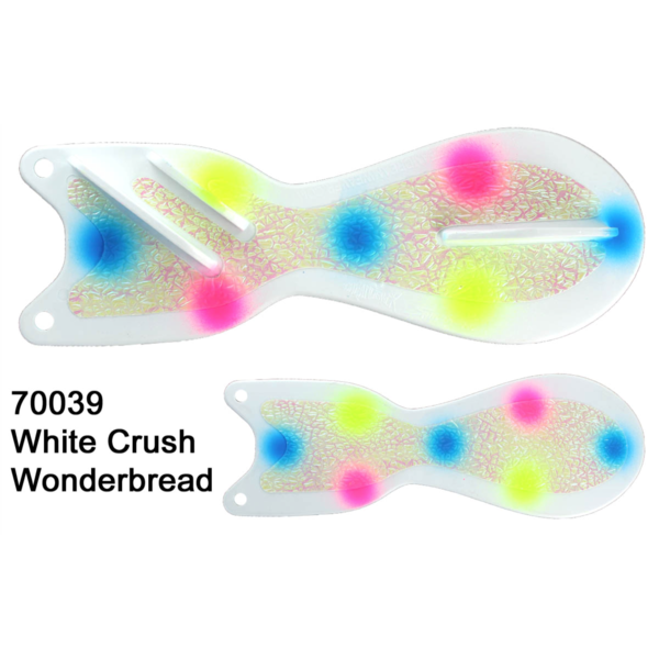 Dreamweaver Spin Doctor 8" Flasher White Crush Wonderbread