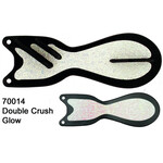 Dreamweaver Spin Doctor 8" Flasher Black Crush Glow/Double Crush