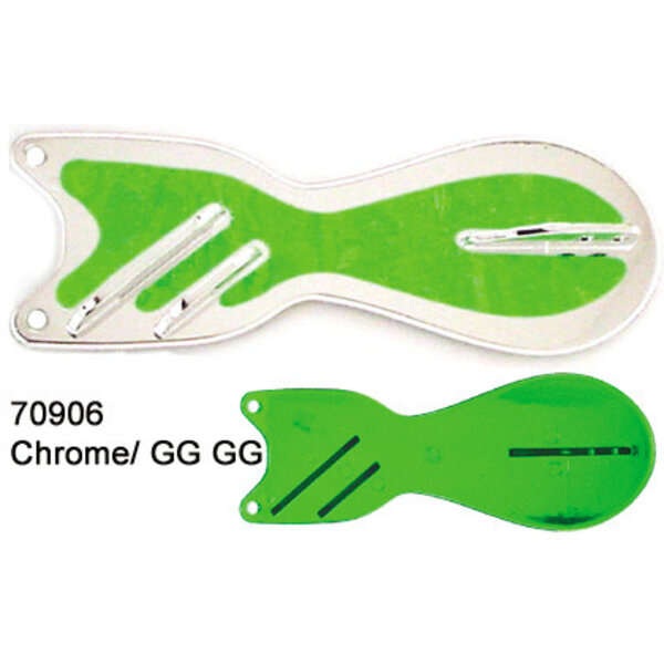 Dreamweaver Spin Doctor 8" Flasher Chrome/GG GG