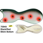 Dreamweaver Spin Doctor 8" Flasher Black Red Bikini Bottom