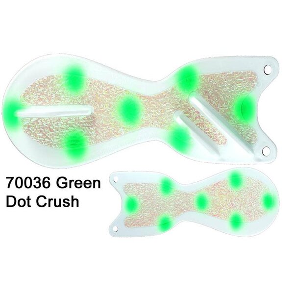 Dreamweaver Spin Doctor 10" Flasher White/Crush Glow