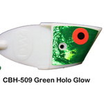 Dreamweaver Meat Heads. Green Holo Glow 4/pk