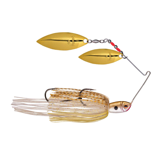 Strike King Premier Plus 1/2oz Dbl Willow Golden Shiner Spinnerbait