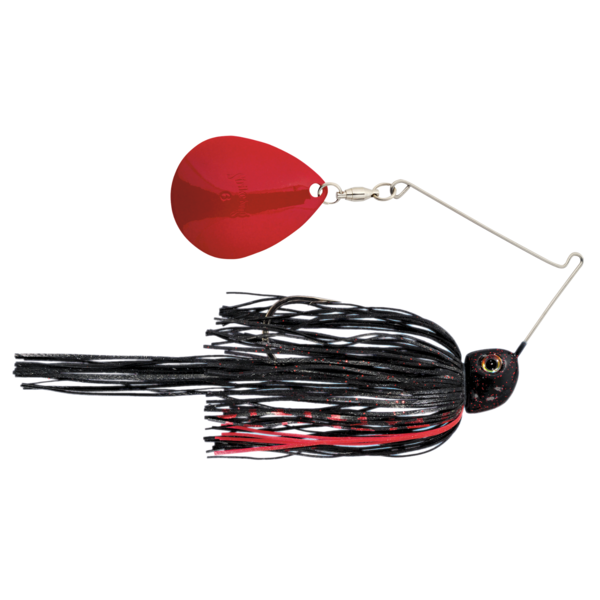 Strike King Tour Grade Night 1/2oz Black/Red Spinnerbait