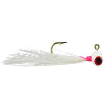 Strike King Mr. Crappie Shoo Shiner Jig 1/16oz White Shiner 2-pk