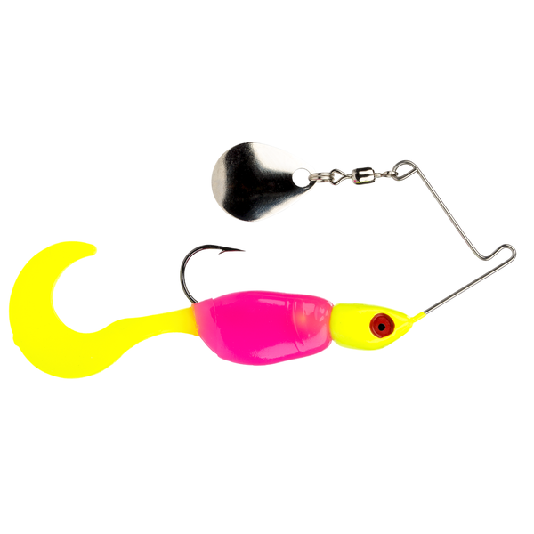 Strike King Mr Crappie Spin Baby Spinnerbait 1/8oz HotChicken