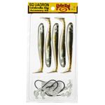 Strike King Squadron Umbrella Rig Kit. Green Pumpkin Pearl Belly 1/4oz