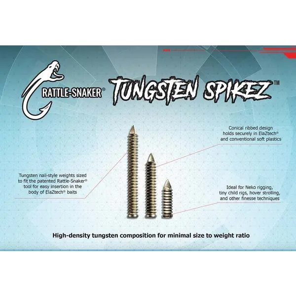 Z-Man Rattle Snaker Tungsten Spikez
