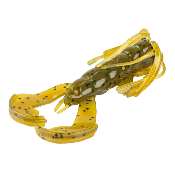 Strike King Rage Luau Craw 4" Green Pumpkin 7-pk