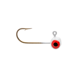 Strike King Mr Crappie Teen-Zee Sausage Head 1/32oz White 6-pk