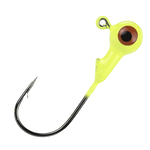 Strike King Mr Crappie Jig Head 1/32oz Chartreuse 8-pk