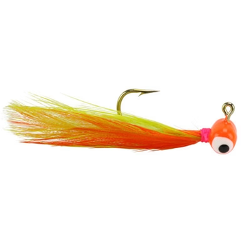 Strike King Mr. Crappie Shoo Shiner Jig 1/16oz Osage Orange 2-pk