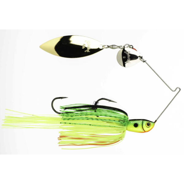 Strike King Premier Plus 3/8oz Tandem Firetiger Spinnerbait