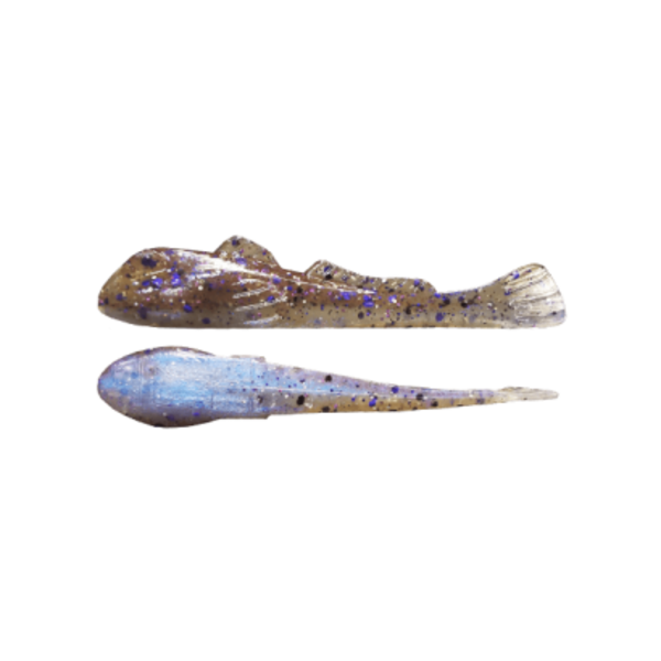 Grumpy Bait Round Goby. Purple Pearl 2.6" 8-pk