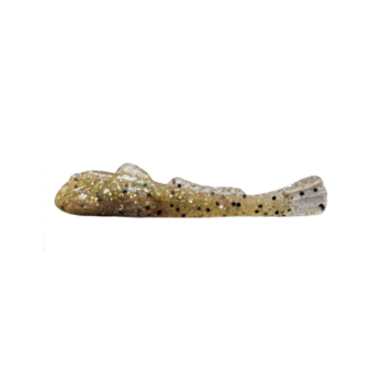 Grumpy Bait Round Goby. Natural Goby/Green 2.6" 8-pk